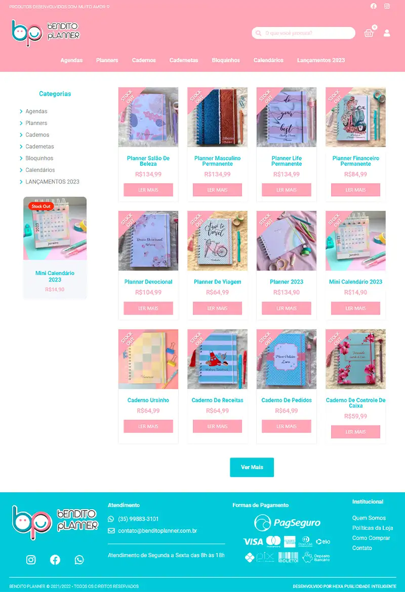 Projeto de site 21 desenvolvido pela Synzel